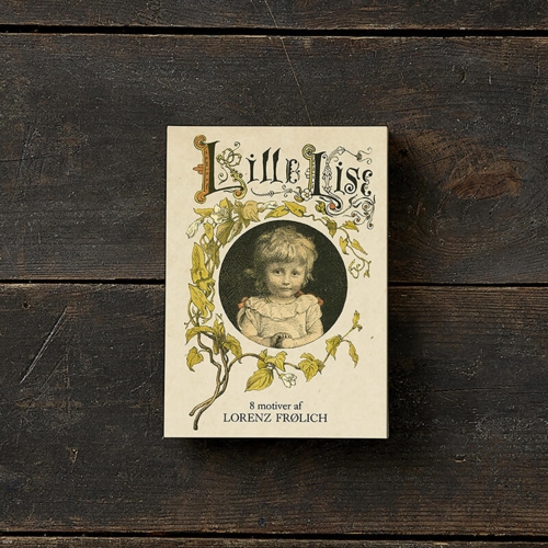 LILLE LISE - 8 kort - førpris 75 kr.