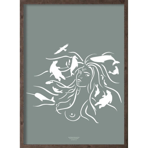 Havets moder (arctic leaf) - KUNSTPRINT - VÆLG STØRRELSE