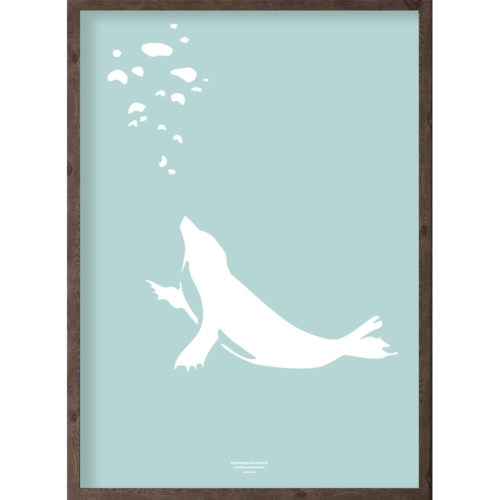 Puisi (arctic ice blue) - KUNSTPRINT - VÆLG STØRRELSE