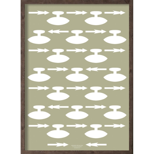 Ulu tuukaq (arctic dry moss) - KUNSTPRINT - VÆLG STØRRELSE