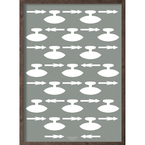 Ulu tuukkaq (arctic leaf) - KUNSTPRINT - VÆLG STØRRELSE