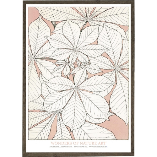 Leaves rose - KUNSTPRINT - VÆLG STØRRELSE