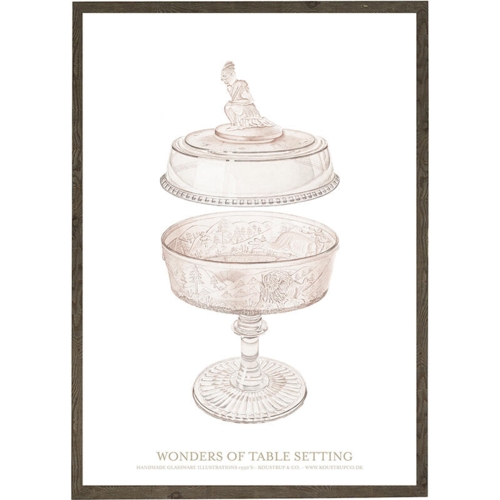 Bonbonniere rose - KUNSTPRINT - VÆLG STØRRELSE