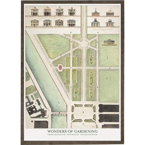 Garden architecture 2 - KUNSTPRINT - VÆLG STØRRELSE