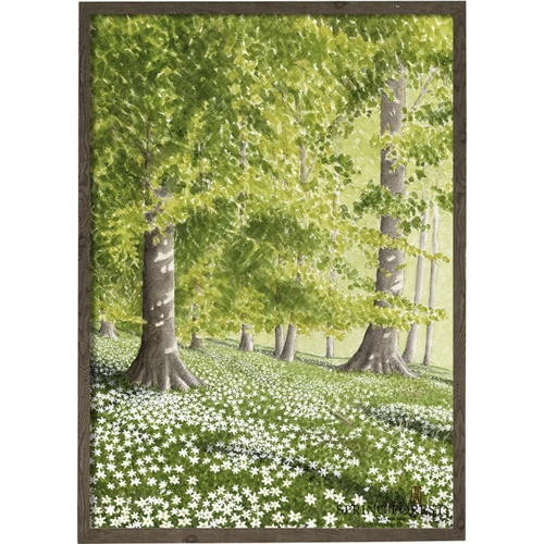 Spring forest - KUNSTPRINT - VÆLG STØRRELSE