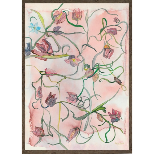 kunstprint - Fritillary TJ - med ramme