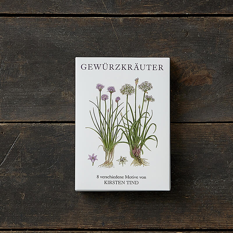 GEWÜRZKRÄUTER - 8 kort (tysk)