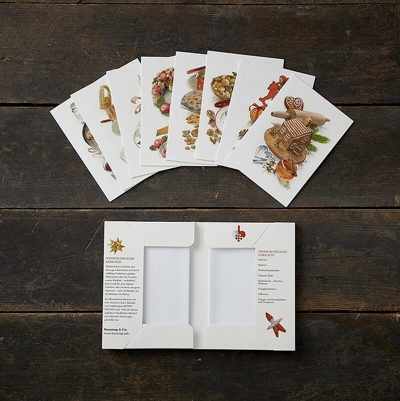 SO SCHMECKT WEIHNACHTEN - 8 carte (tedesco)