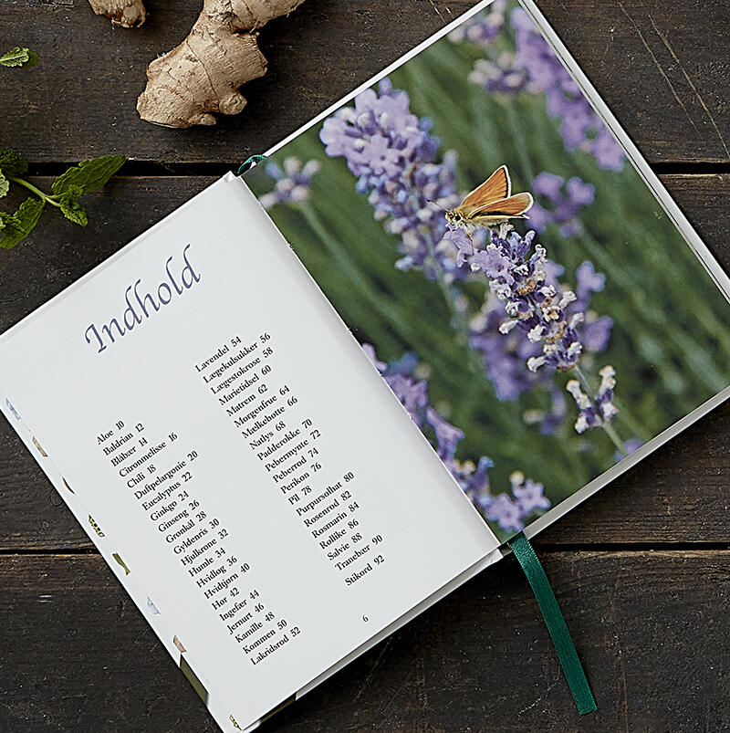 LIBRO: MIT GRØNNE APOTEK - le erbe medicinali della natura