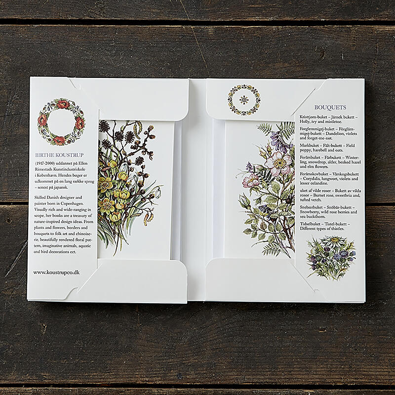 BOUQUET - 8 cartoline