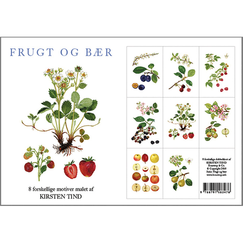 FRUITS ET BAIES - 8 cartes