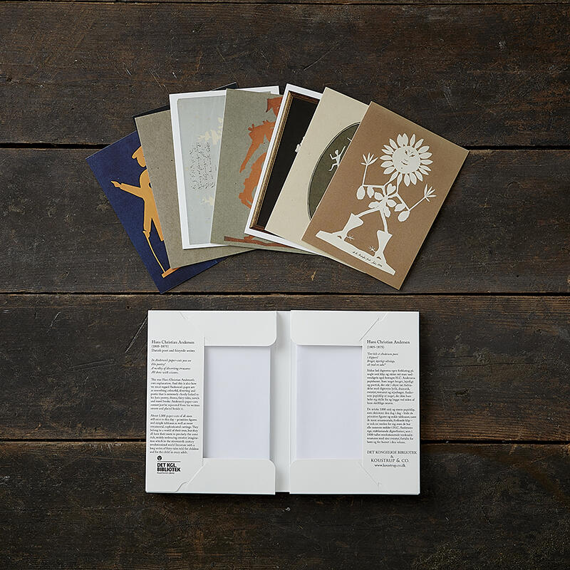 RECORTES EN PAPEL DE H.C. ANDERSEN - 8 tarjetas