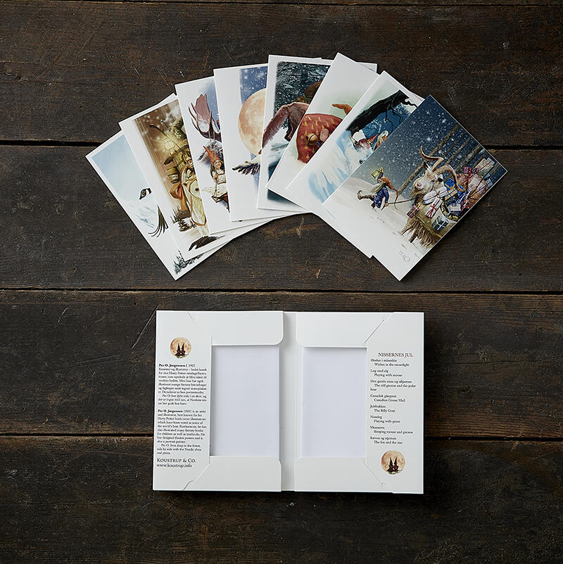 Wichtel-Weihnacht - 8 Karten