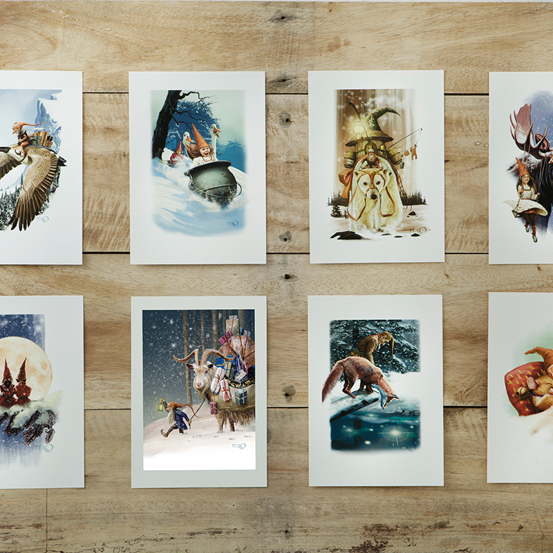 KUNSTTRYK A4 - Gås i gryde