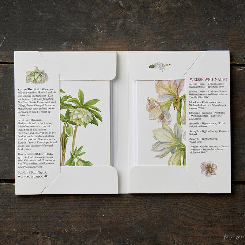 BOUQUETS - 8 cartoline (tedesco)