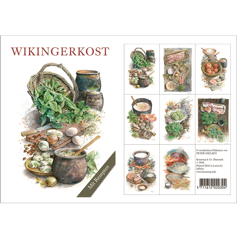 WIKINGERKOST - 8 carte (tedesco)