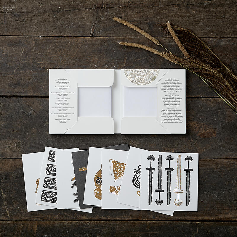 VIKINGEFUND - Pochette de cartes carrée