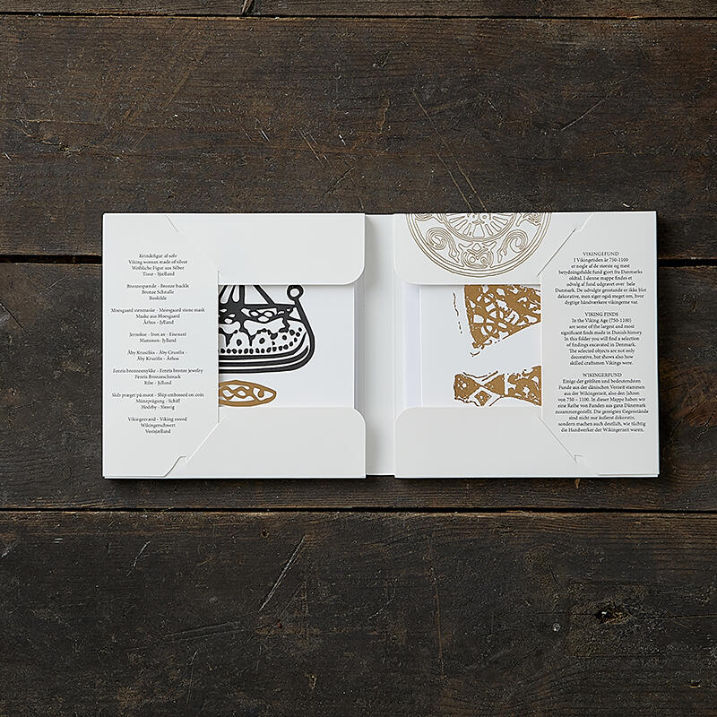 VIKINGEFUND - Pochette de cartes carrée