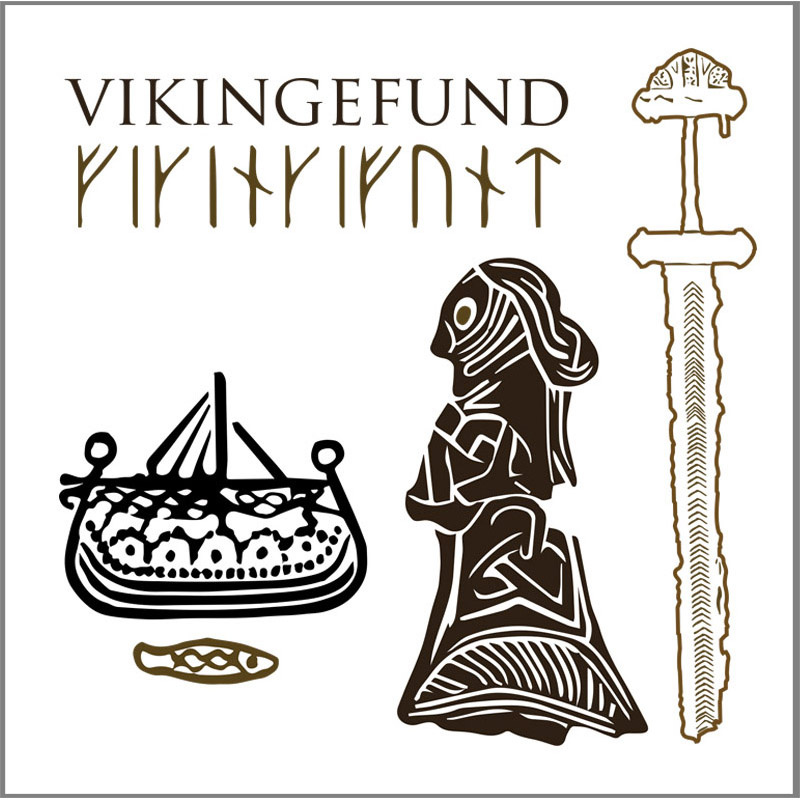 VIKINGEFUND - Pochette de cartes carrée
