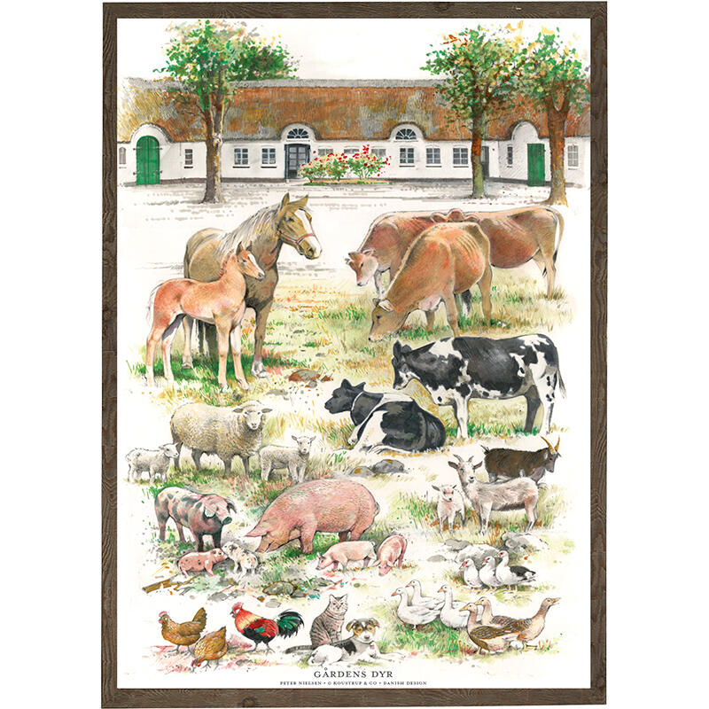 A4 PRINT - Farm Animals