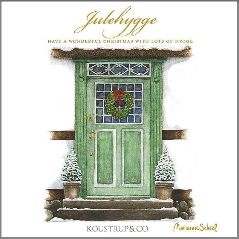 JULEHYGGE - Kvadratisk kortmappe