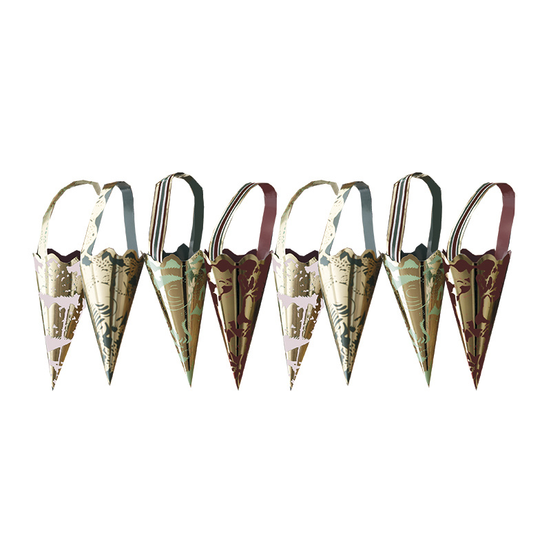 KRÆMMERHUSE - Grøn/rød/guld