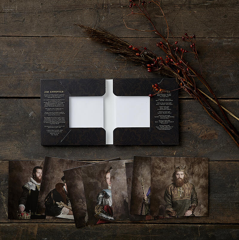 Majestic Kings - KVADRATISK KORTMAPPE