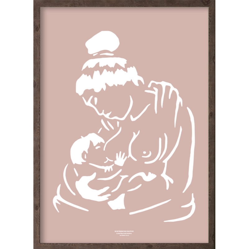 Anaana (arktisches Mädchen) - KUNSTPRINT - WÄHLE GRÖSSE