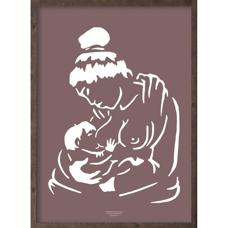 Anaana (arctic purple) - KUNSTDRUCK - GRÖSSE WÄHLEN