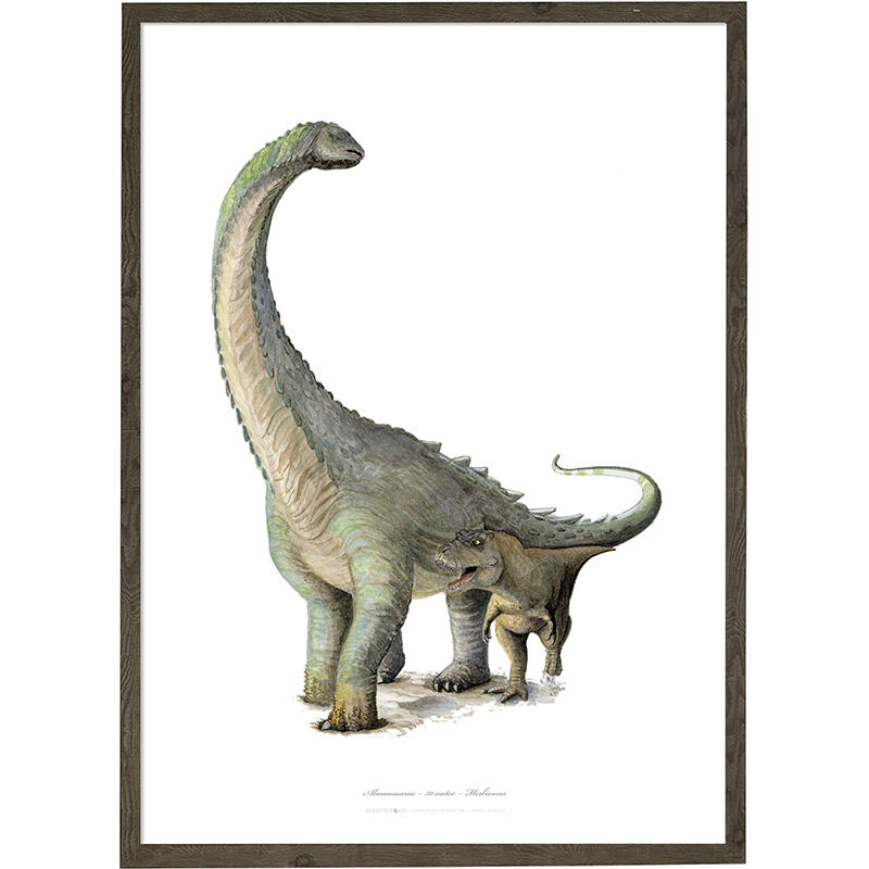Alamosaurus - IMPRESSION D'ART - CHOISIS LA TAILLE