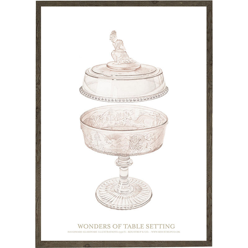 Bonbonniere rose - IMPRESIÓN ARTÍSTICA - ELIGE TAMAÑO