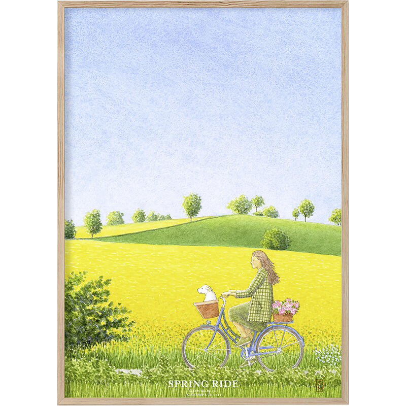 Spring ride - KUNSTPRINT - VÆLG STØRRELSE