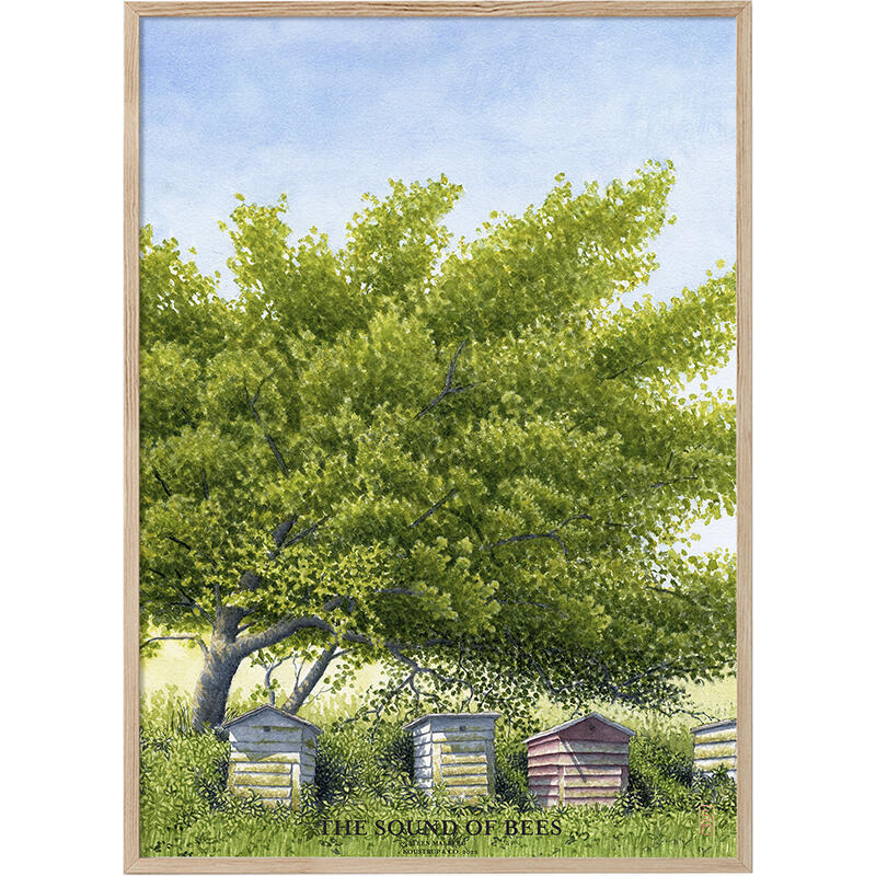 Sound of bees - KUNSTPRINT - VÆLG STØRRELSE