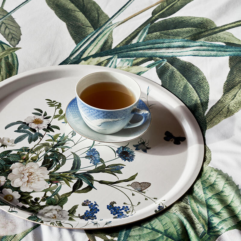 VASSOIO Ø38 - Blue Flower Garden