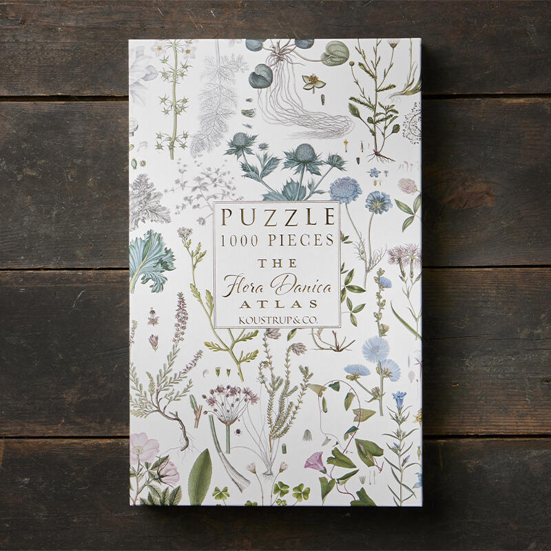 Puzzle - THE FLORA DANICA ATLAS - 1000 pezzi