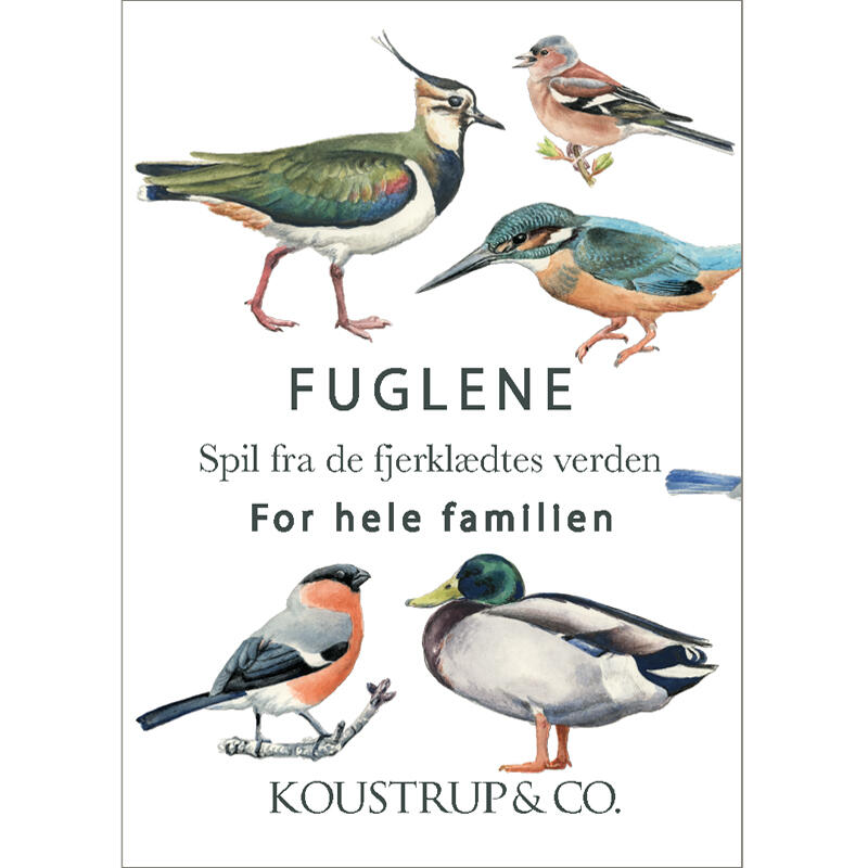 læringsspil med fugle