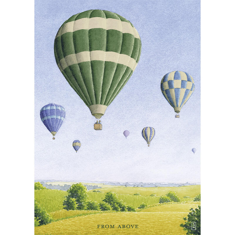 From above - carte simple A5