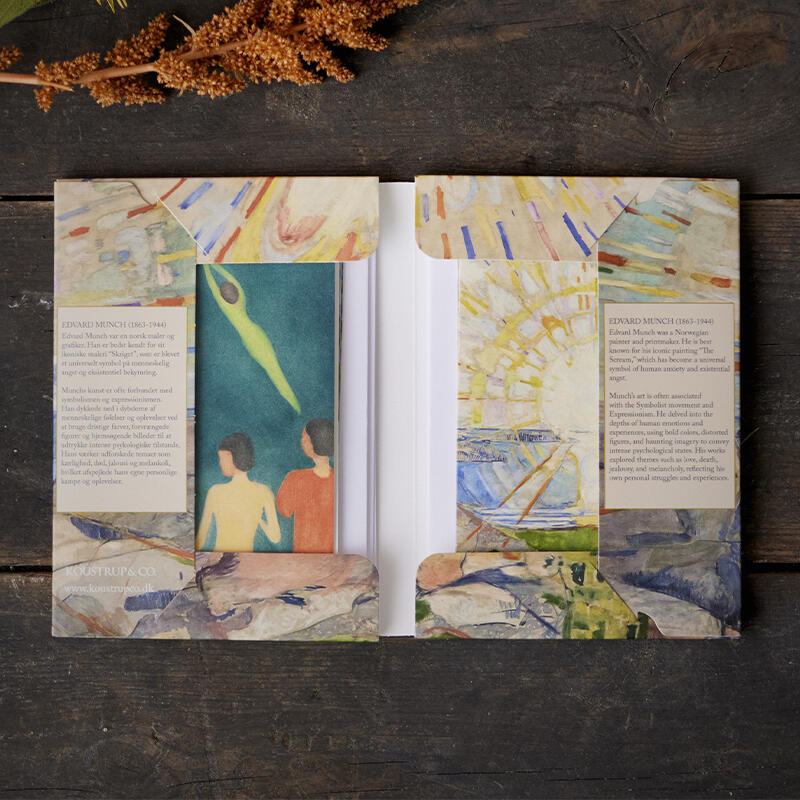 EDVARD MUNCH – 8 cartes - ÉPUISÉ