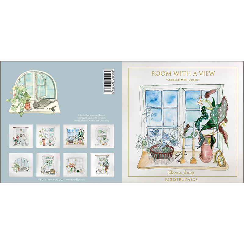 Omslag kortmappe Room with i view