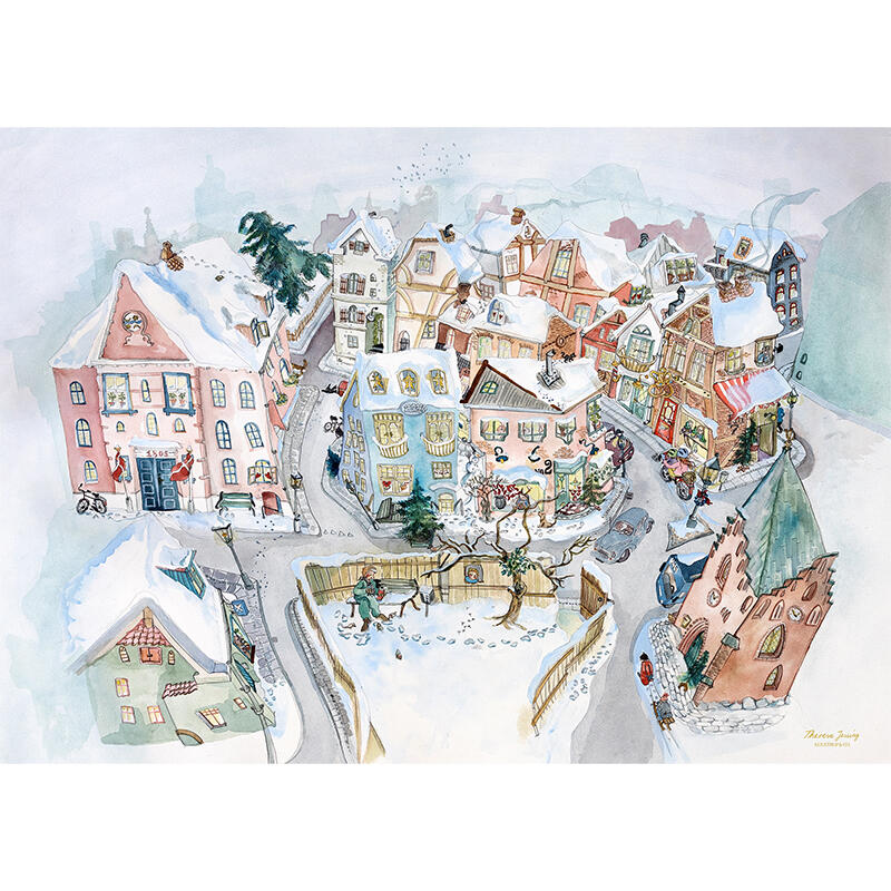 Weihnachten - KUNSTPRINT - GRÖSSE WÄHLEN