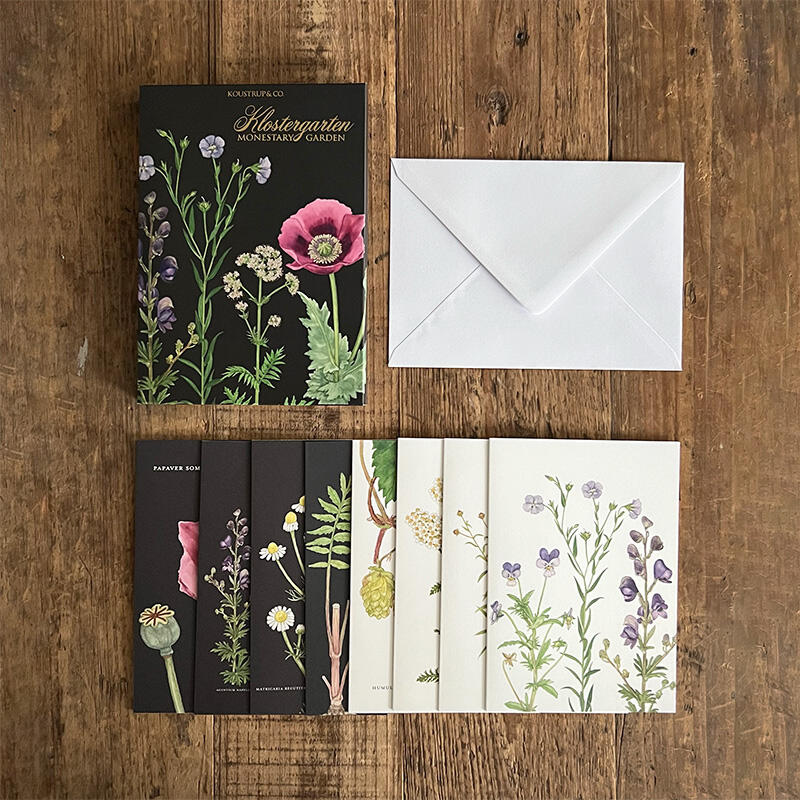 KLOSTERGARTEN - 8 cartes (allemand)