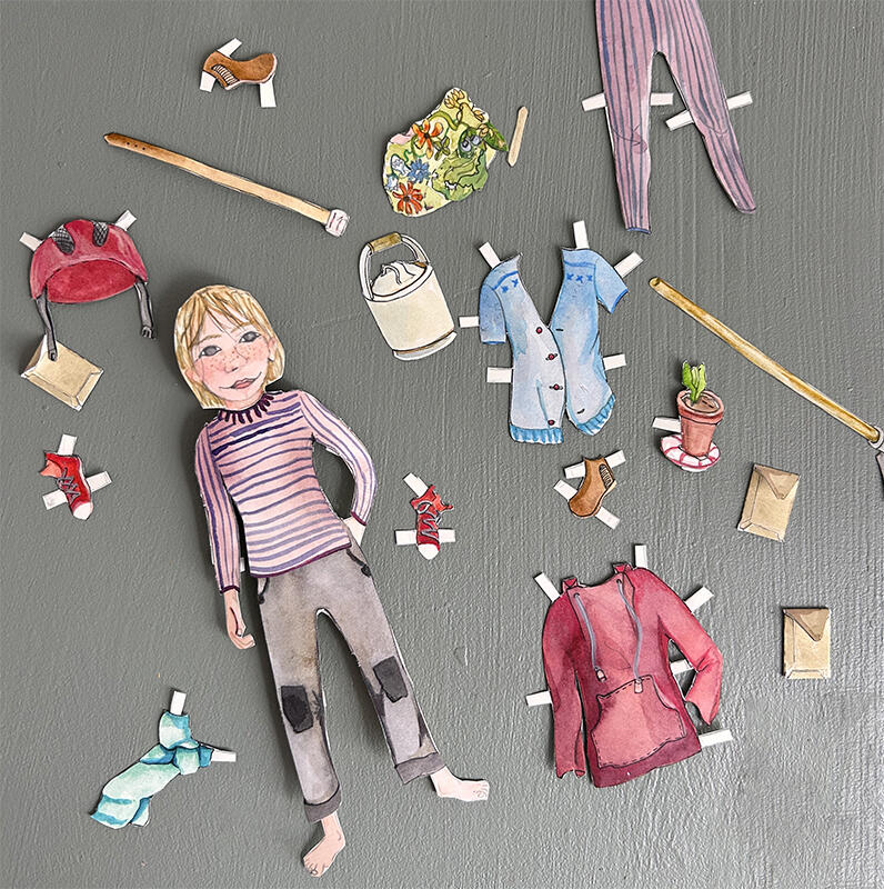 Aankleedpop - Meisje