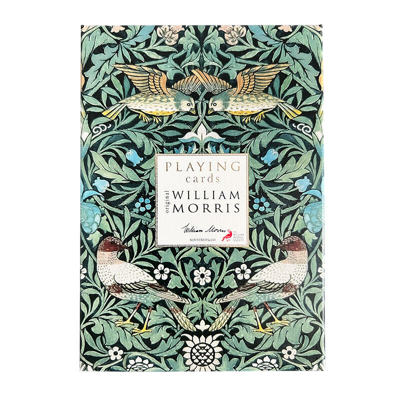 SPILLEKORT - William Morris Bird - 2 pak