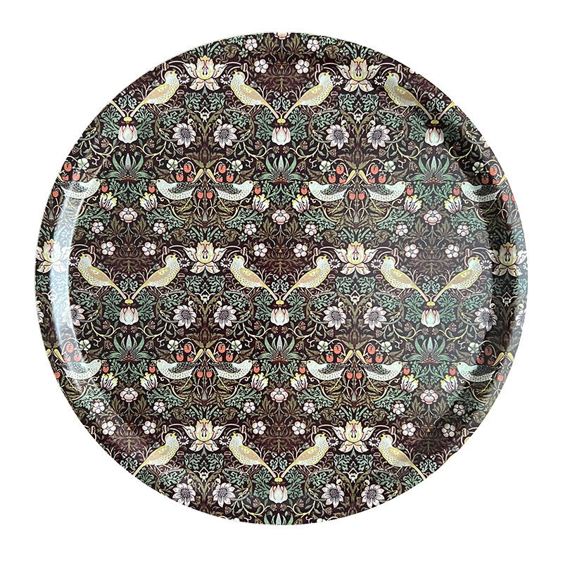 BAKKE Ø38 - Morris Strawberry Thief bordeaux