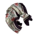 SILK SCARF - Morris Oxford red - 90 cm