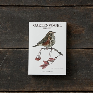 GARTENVÖGEL HERBST - 8 kort (tysk)