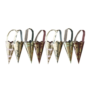 KRÆMMERHUSE - Grøn/rød/guld