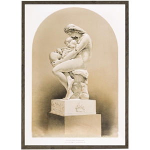 Mor med børn - KUNSTPRINT - VÆLG STØRRELSE