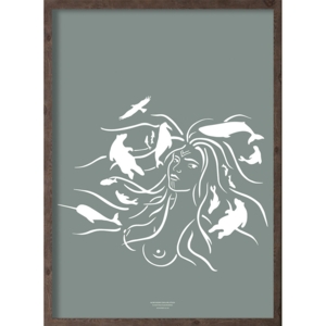 Havets moder (arctic leaf) - KUNSTPRINT - VÆLG STØRRELSE