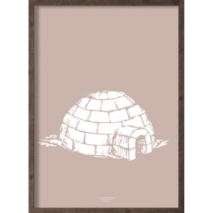 Iglo (arctic girl) - KUNSTDRUCK - GRÖSSE WÄHLEN